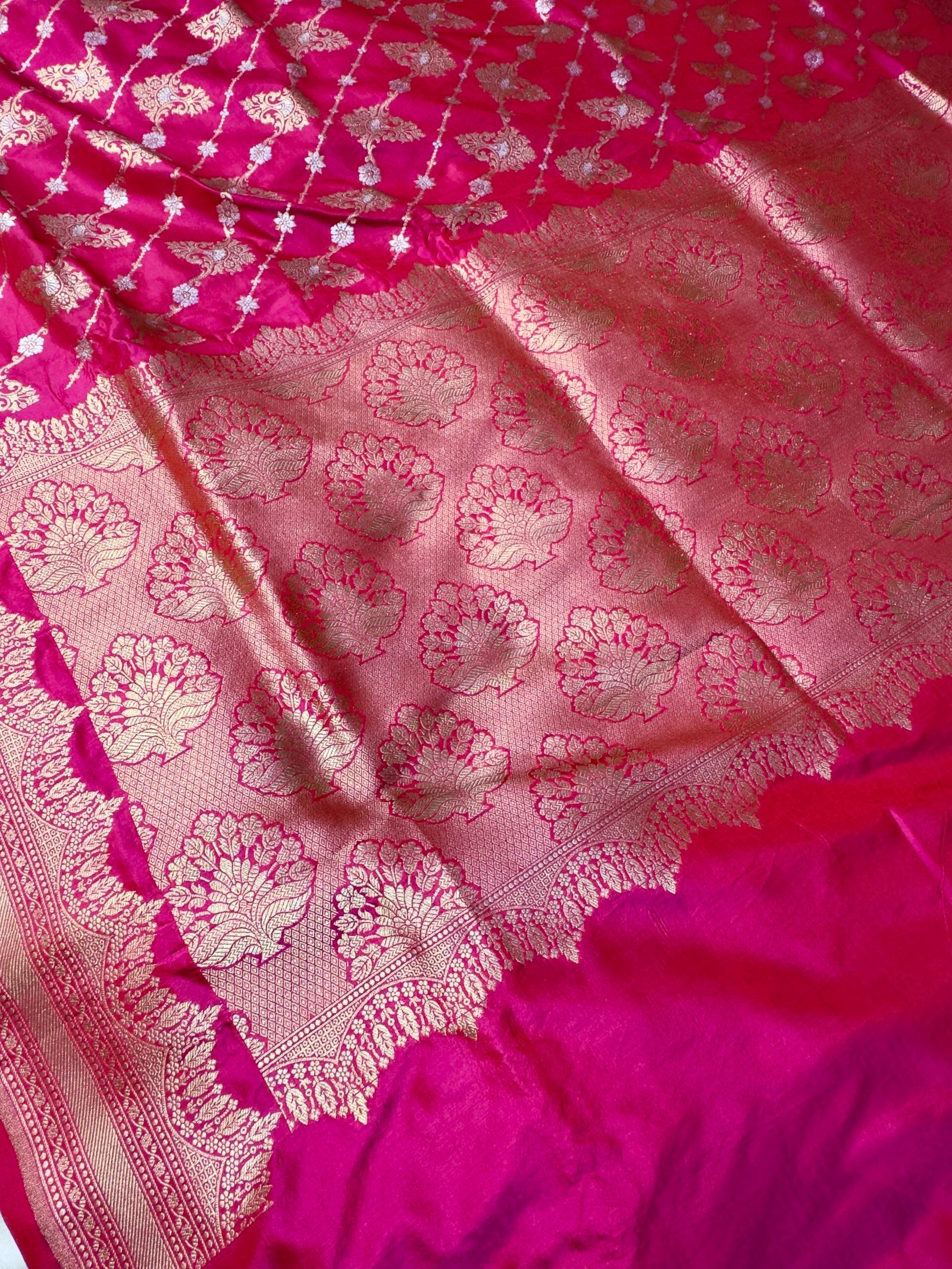 Rani Vaibhav – Dual Zari Woven Saree - Image 3