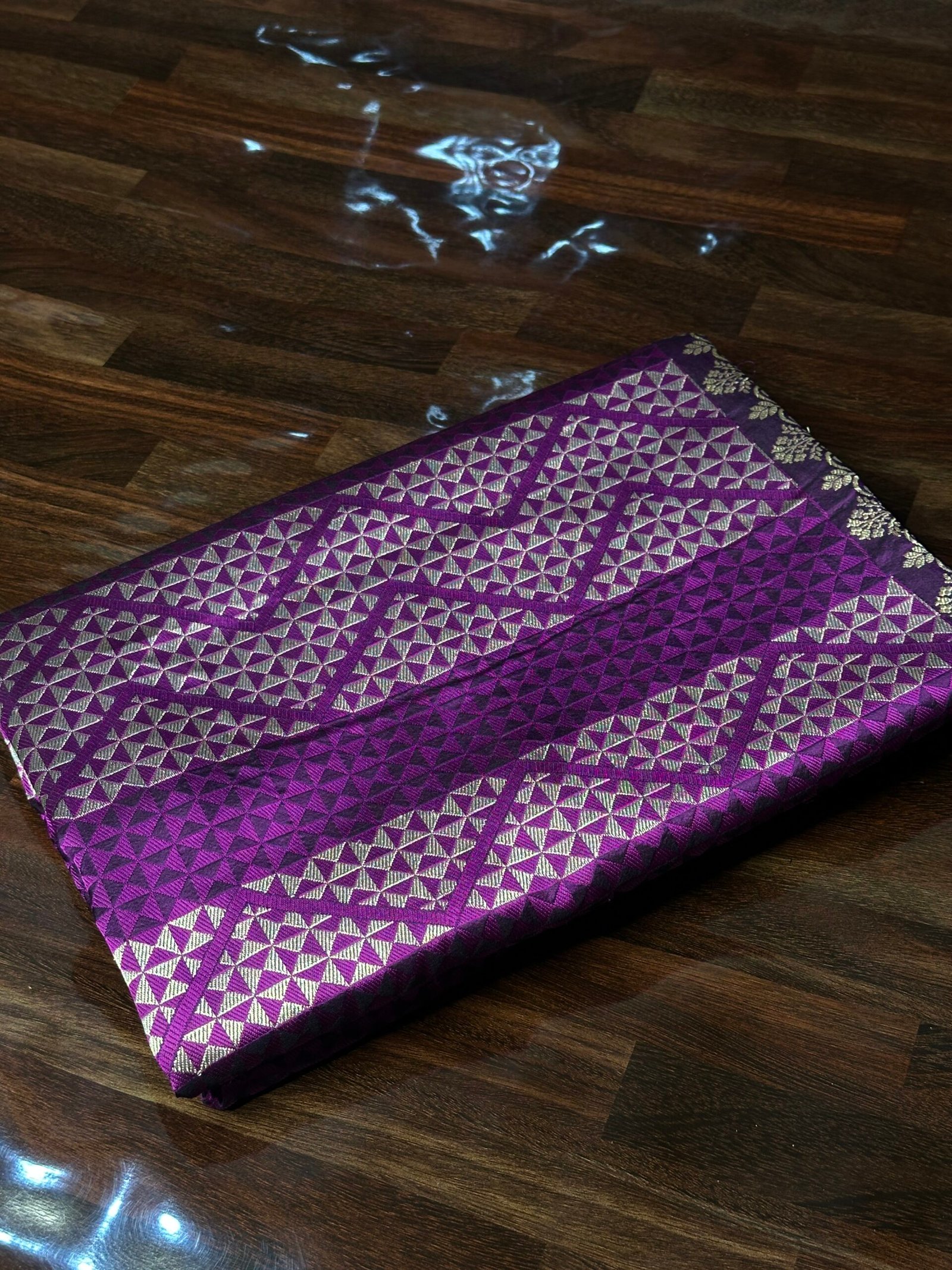 Rajsi Violet Kanjivaram