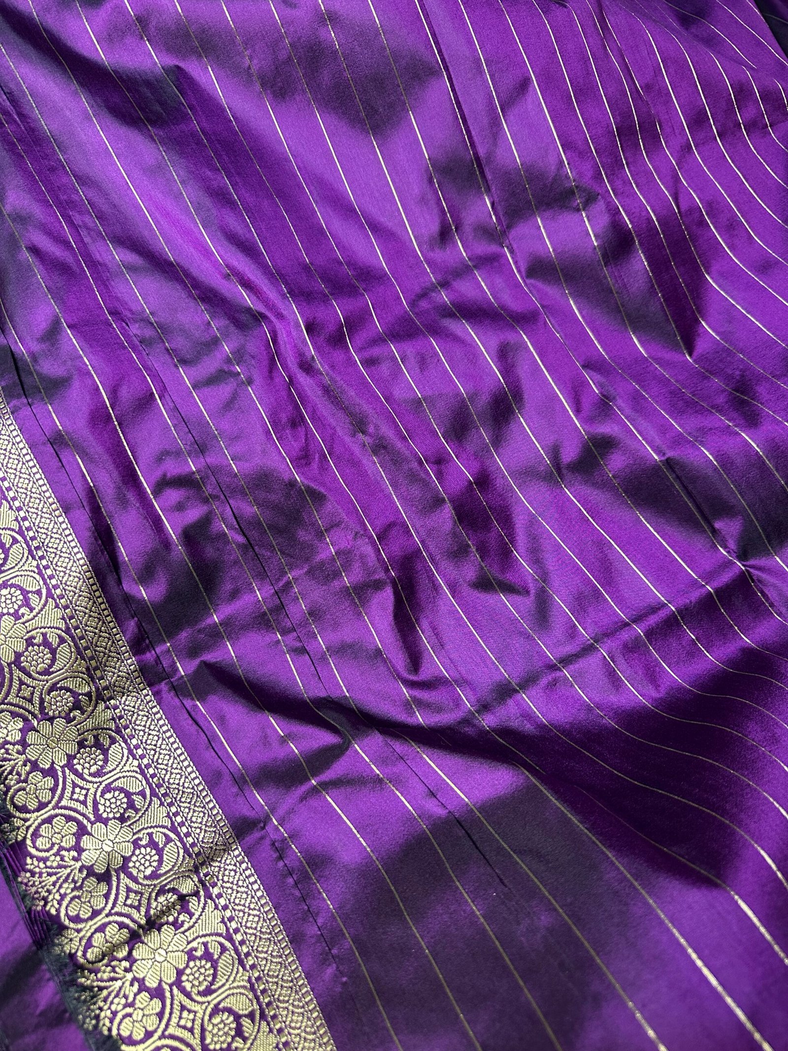 Rajsi Violet Kanjivaram - Image 5