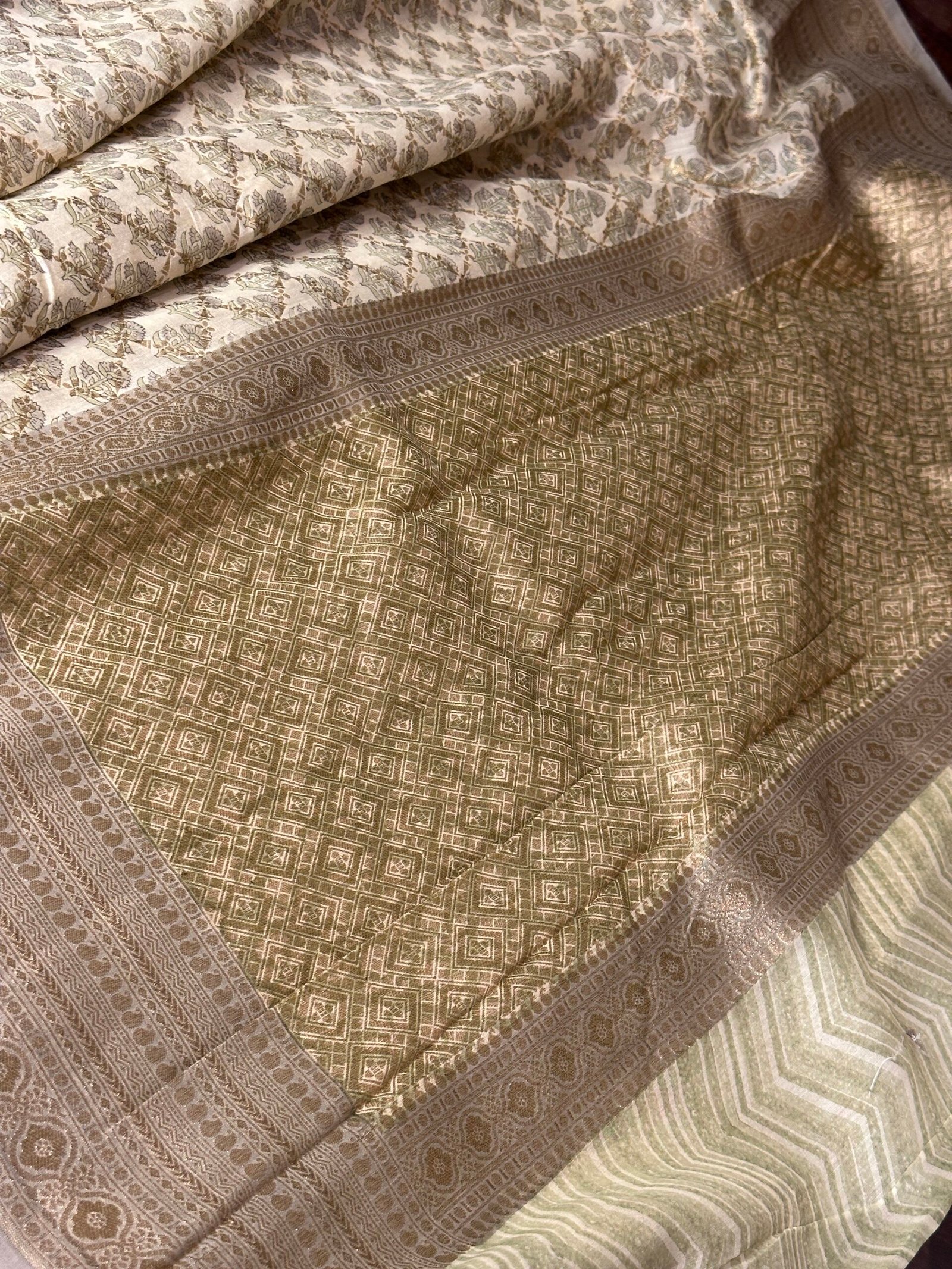 Rajsi Cream Zari - Image 3